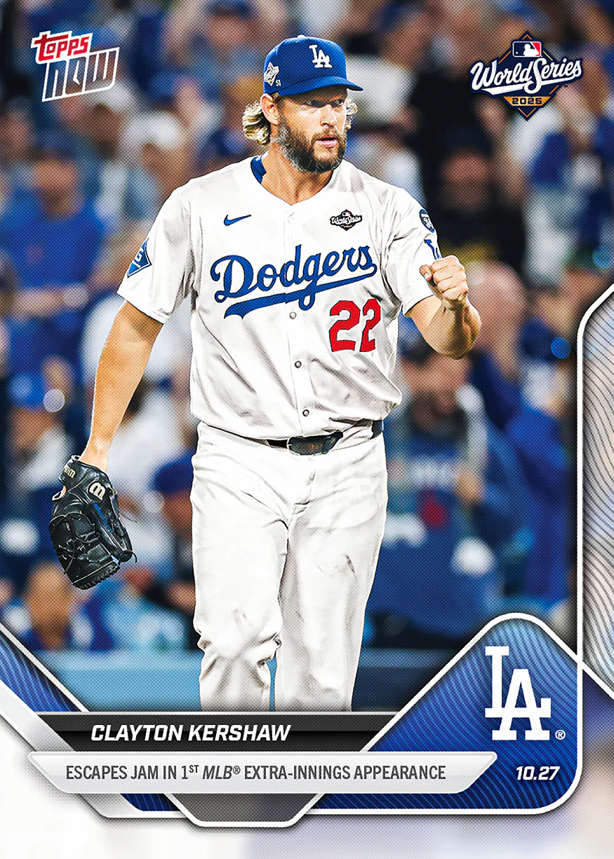 2025 Topps Now #905 Clayton Kershaw