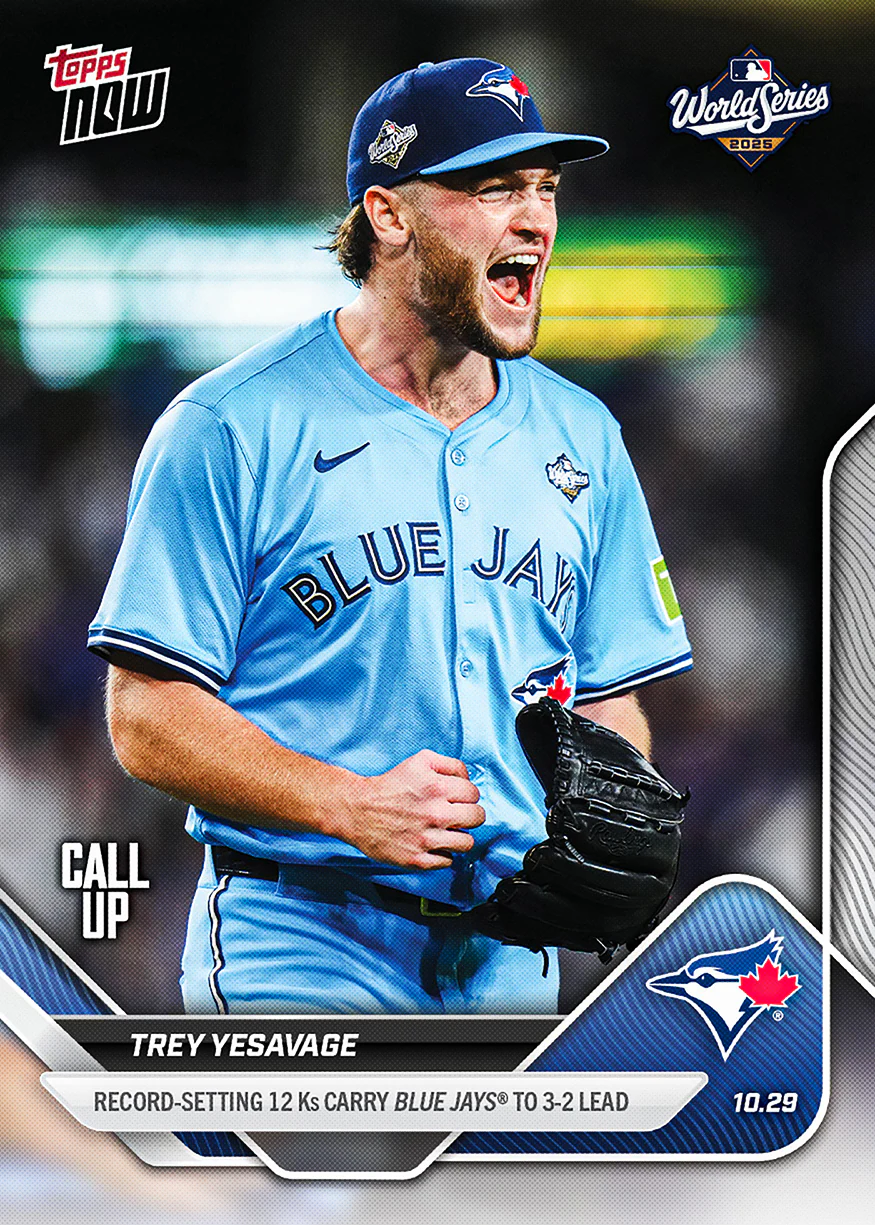 2025 Topps Now #913 Trey Yesavage