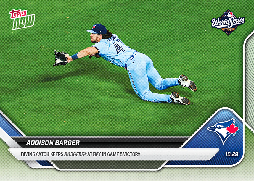2025 Topps Now #914 Addison Barger
