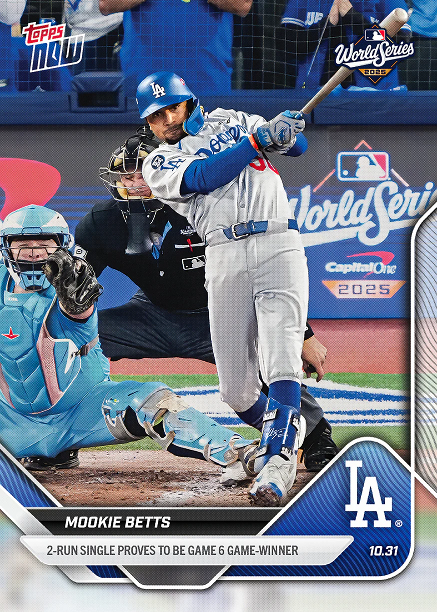 2025 Topps Now #915 Mookie Betts