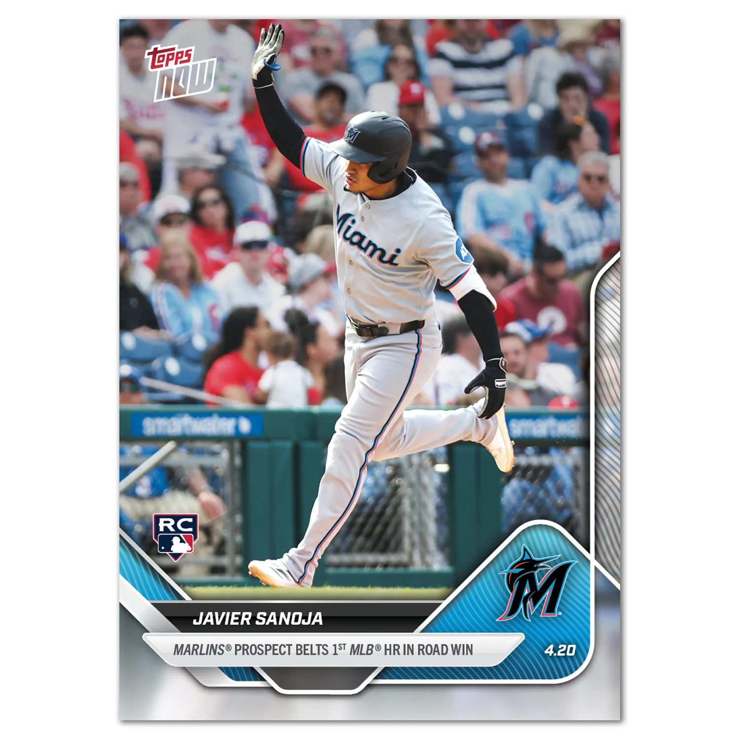 2025 Topps Now #92 Javier Sanoja