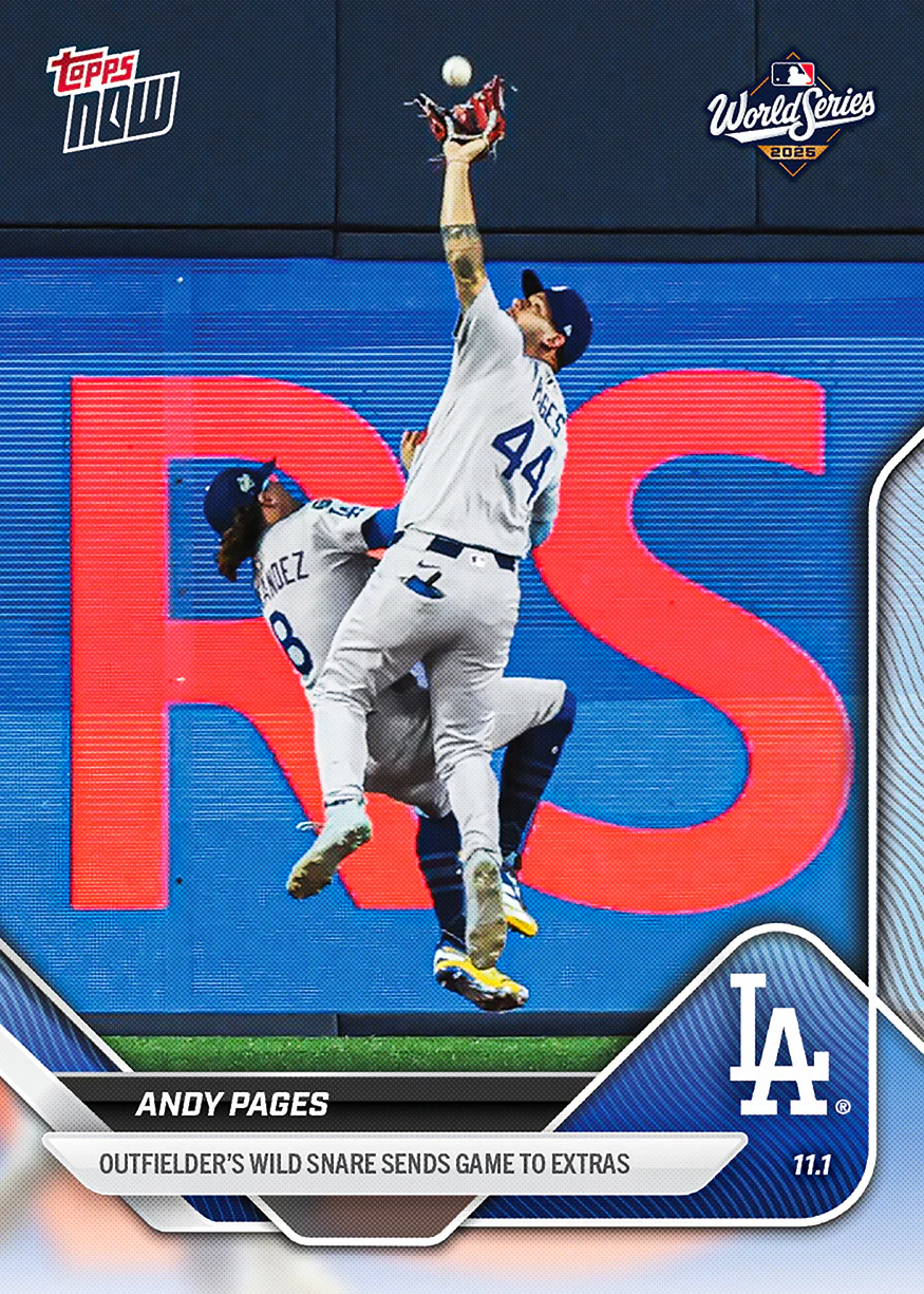 2025 Topps Now #923 Andy Pages