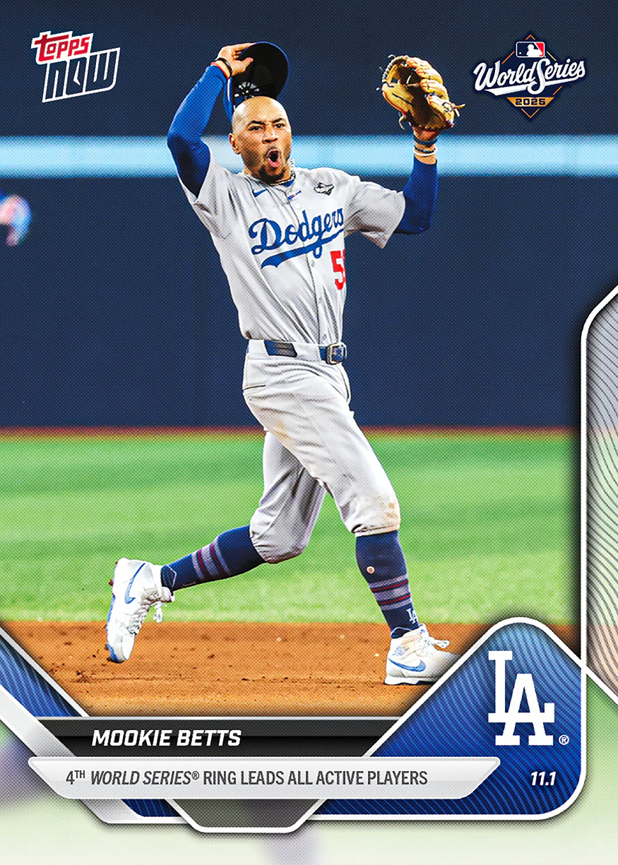 2025 Topps Now #928 Mookie Betts