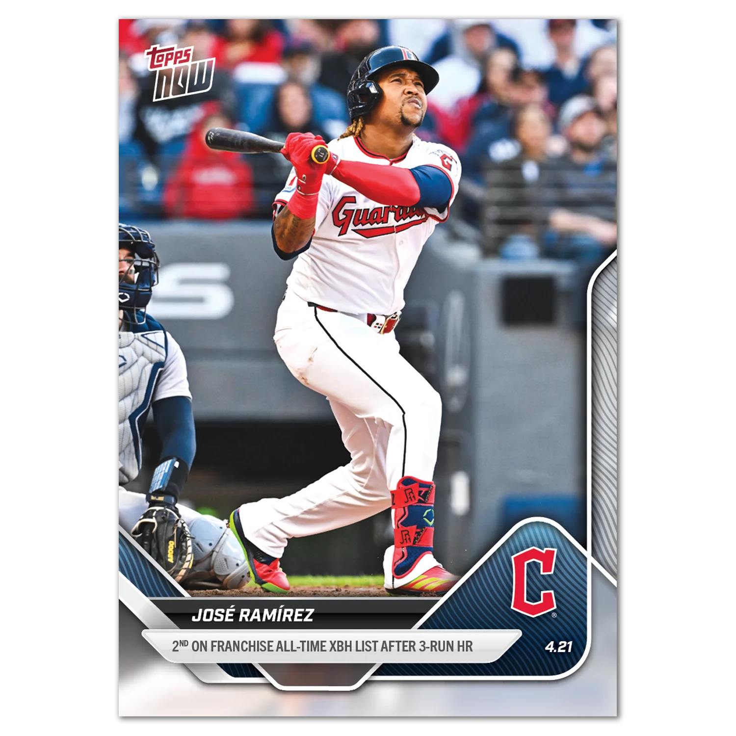 2025 Topps Now #94 Jose Ramirez
