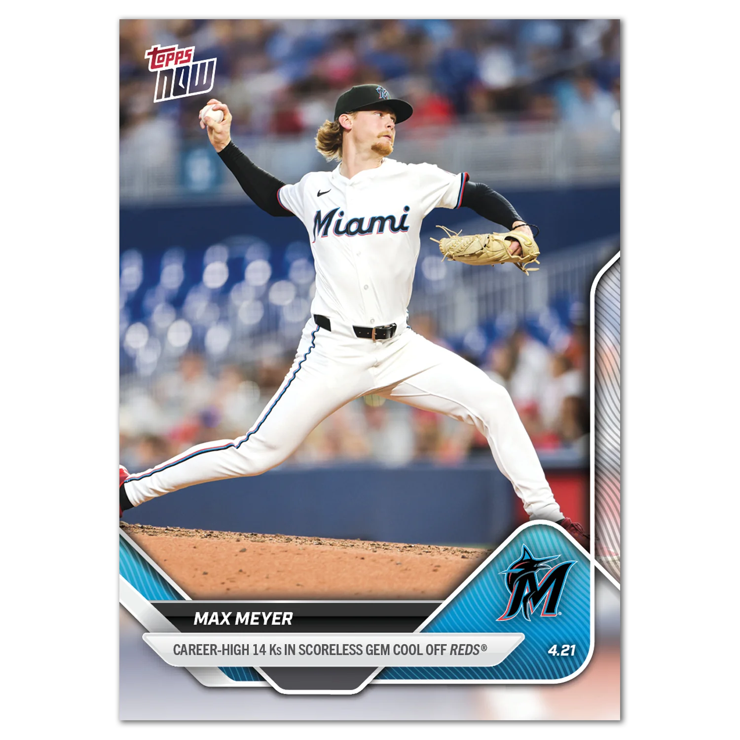 2025 Topps Now #95 Max Meyer