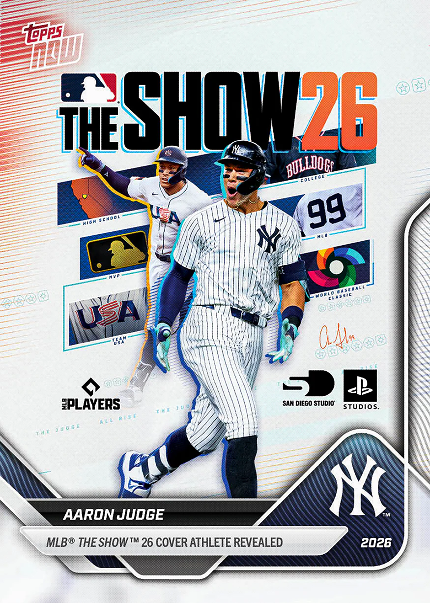 2025 Topps Now #OS-19 Aaron Judge