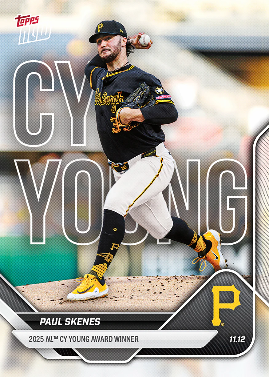 2025 Topps Now #OS-4 Paul Skenes