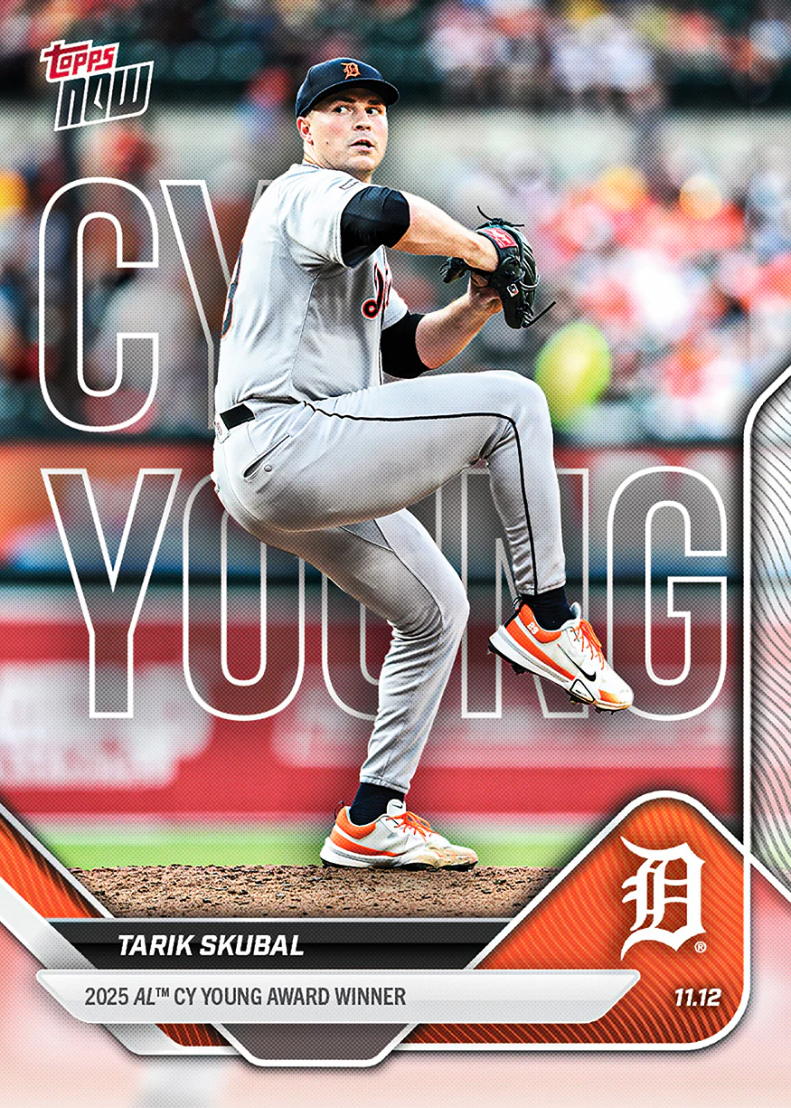2025 Topps Now #OS-5 Tarik Skubal