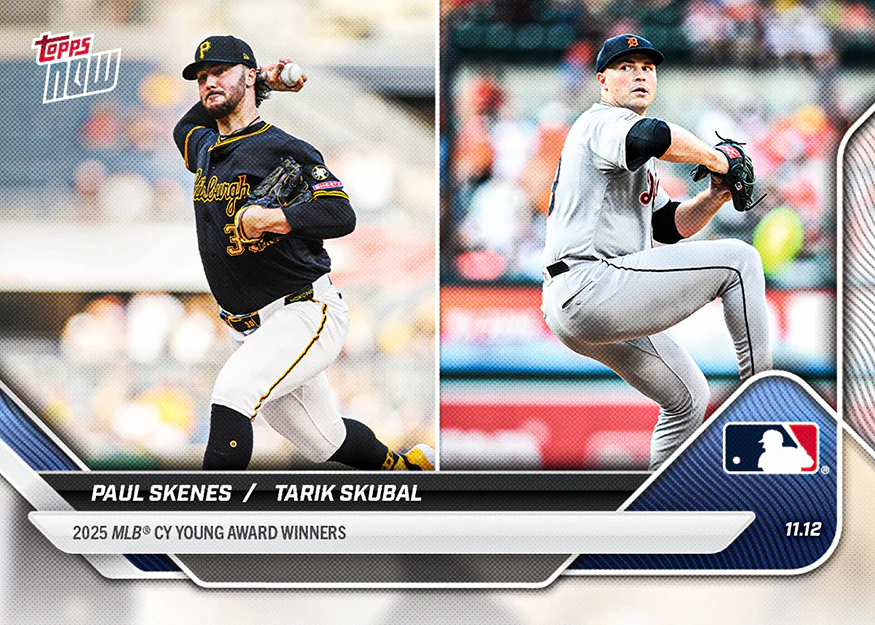 2025 Topps Now #OS-6 Paul Skenes / Tarik Skubal