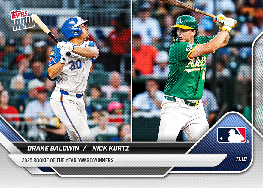 2025 Topps Now #OS-3 Drake Baldwin / Nick Kurtz