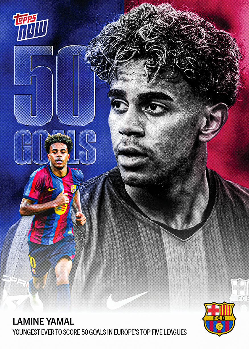 2026-27 FC Barcelona Topps NOW #2 Lamine Yamal