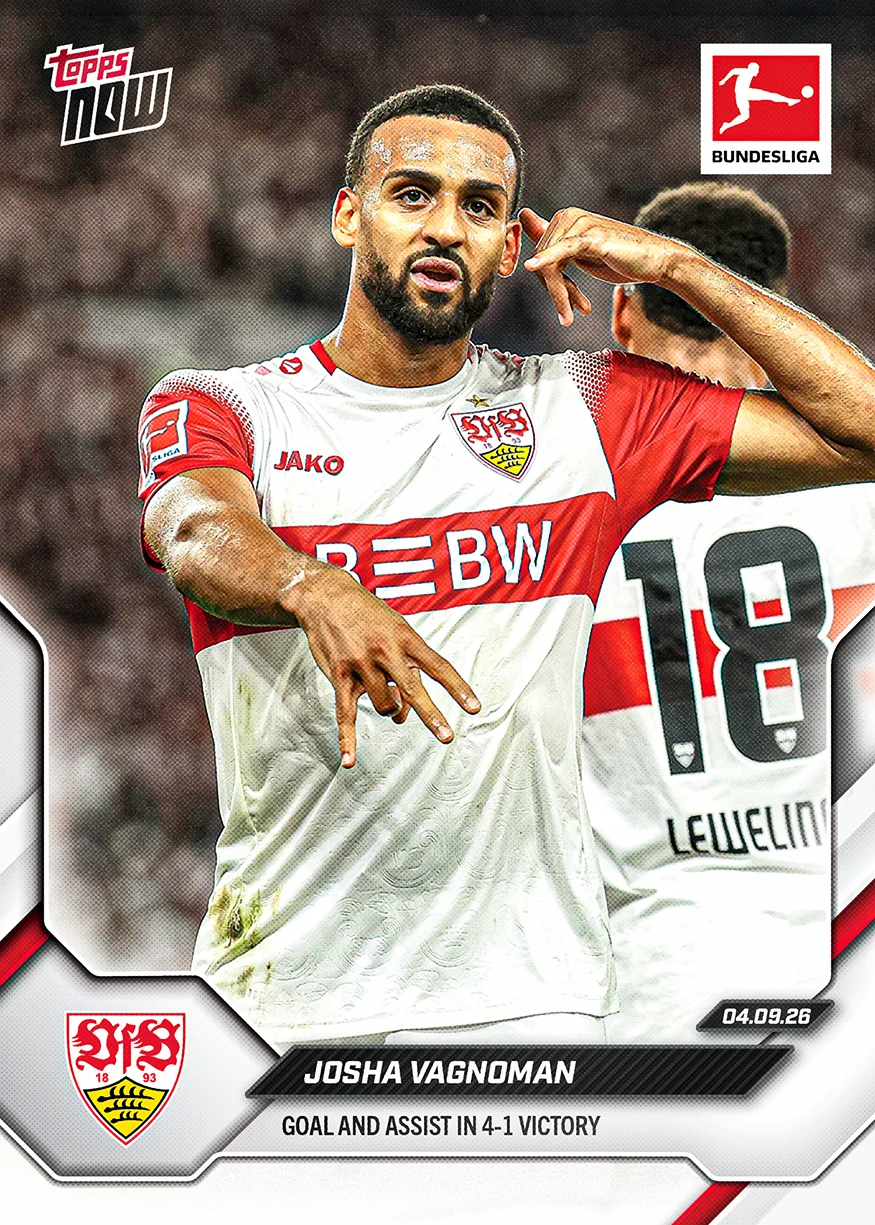 2026-27 Bundesliga Topps NOW #11 Josha Vagnoman