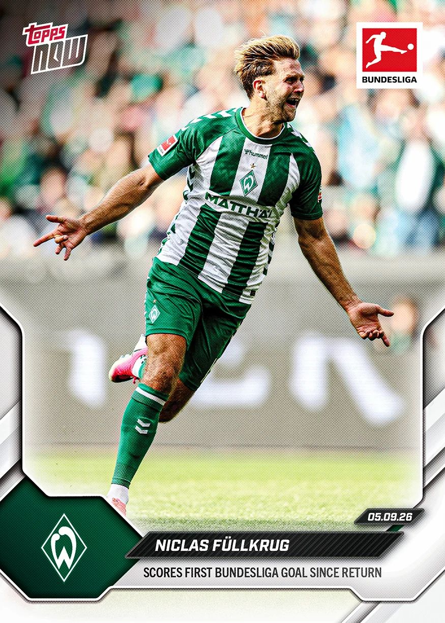 2026-27 Bundesliga Topps NOW #12 Niclas Fullkrug