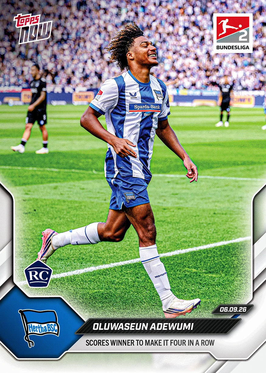 2026-27 Bundesliga Topps NOW #15 Oluwaseun Adewumi