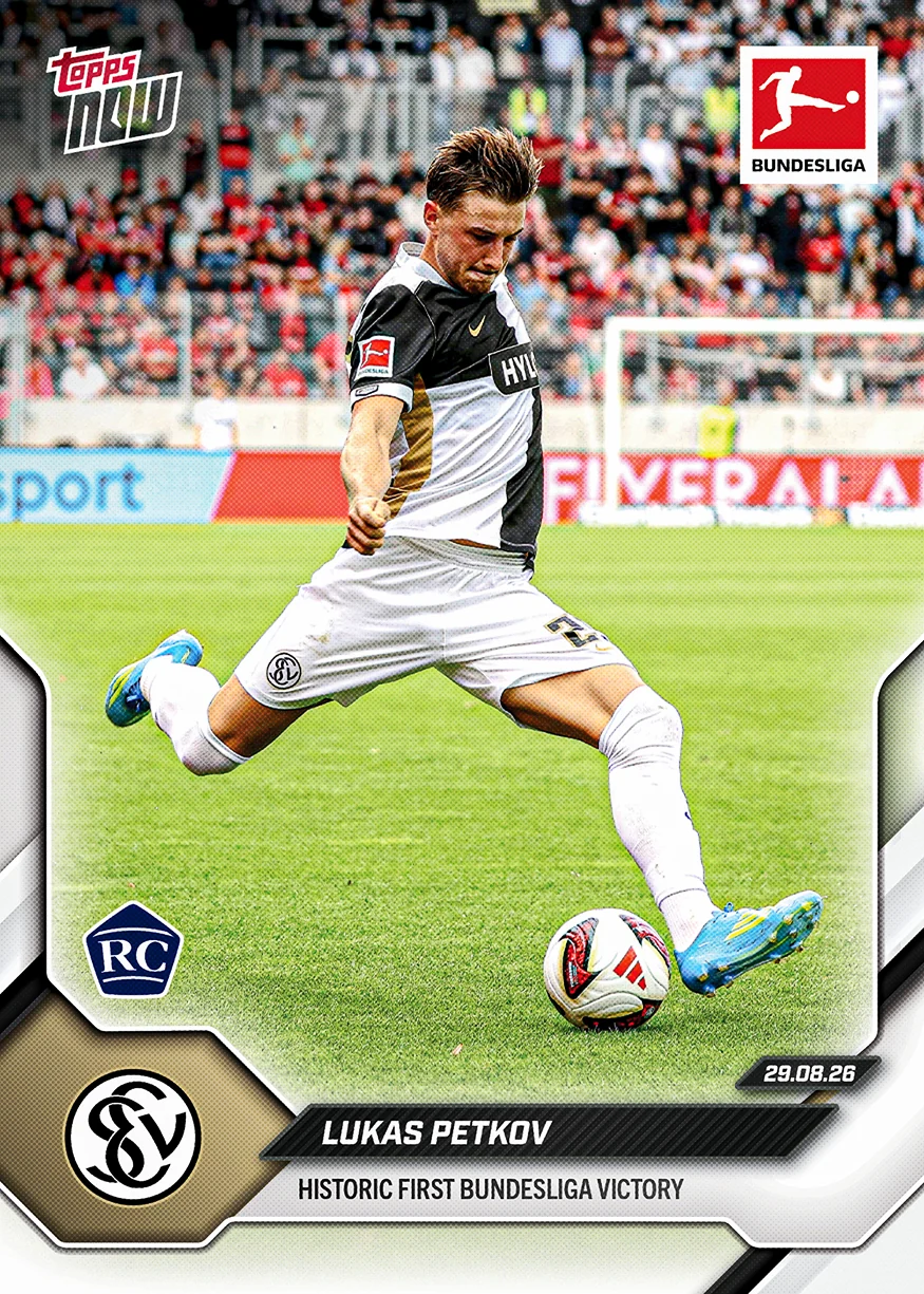 2026-27 Bundesliga Topps NOW #7 Lukas Petkov