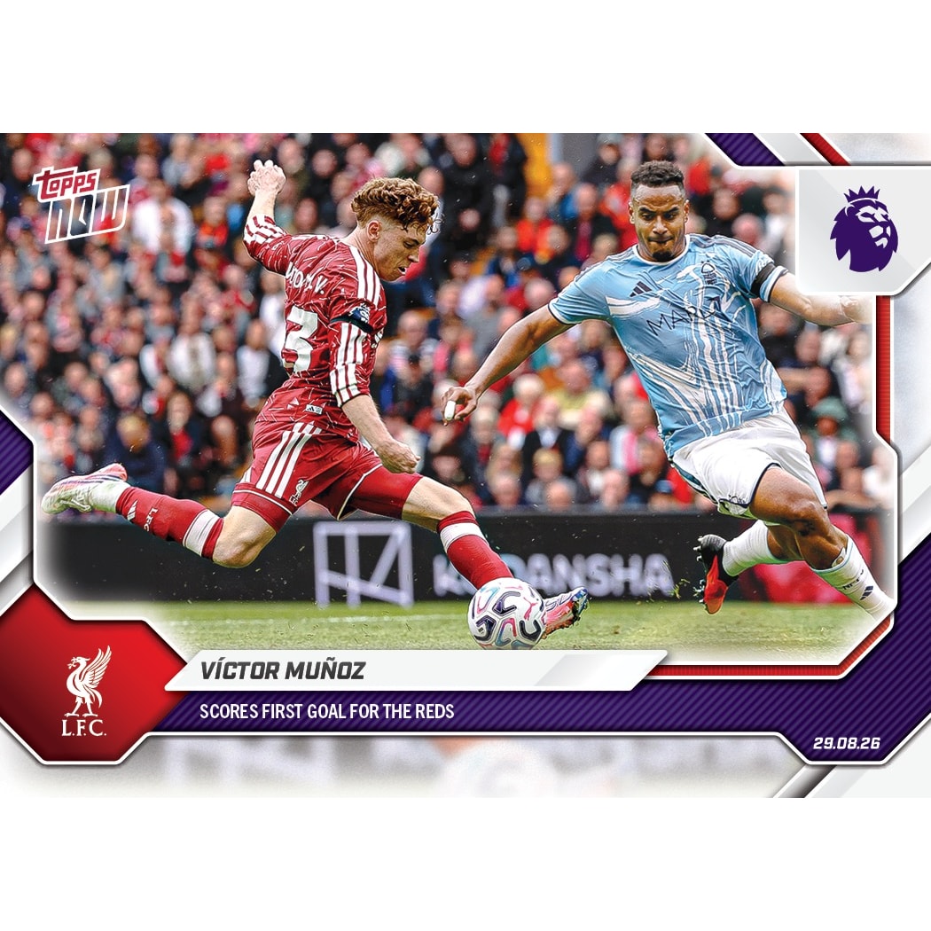 2026-27 Premier League Topps NOW #13 Victor Munoz