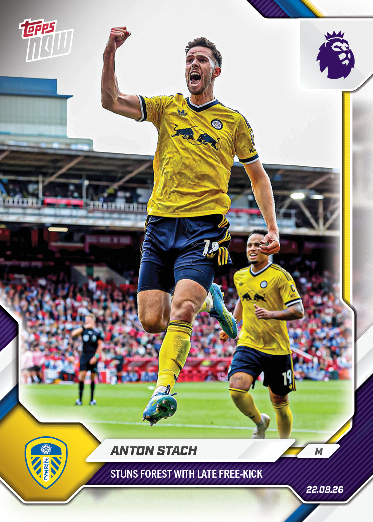 2026-27 Premier League Topps NOW #3 Anton Stach