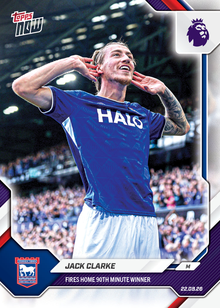 2026-27 Premier League Topps NOW #4 Jack Clarke