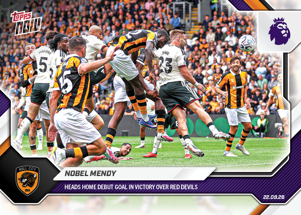 2026-27 Premier League Topps NOW #5 Nobel Mendy