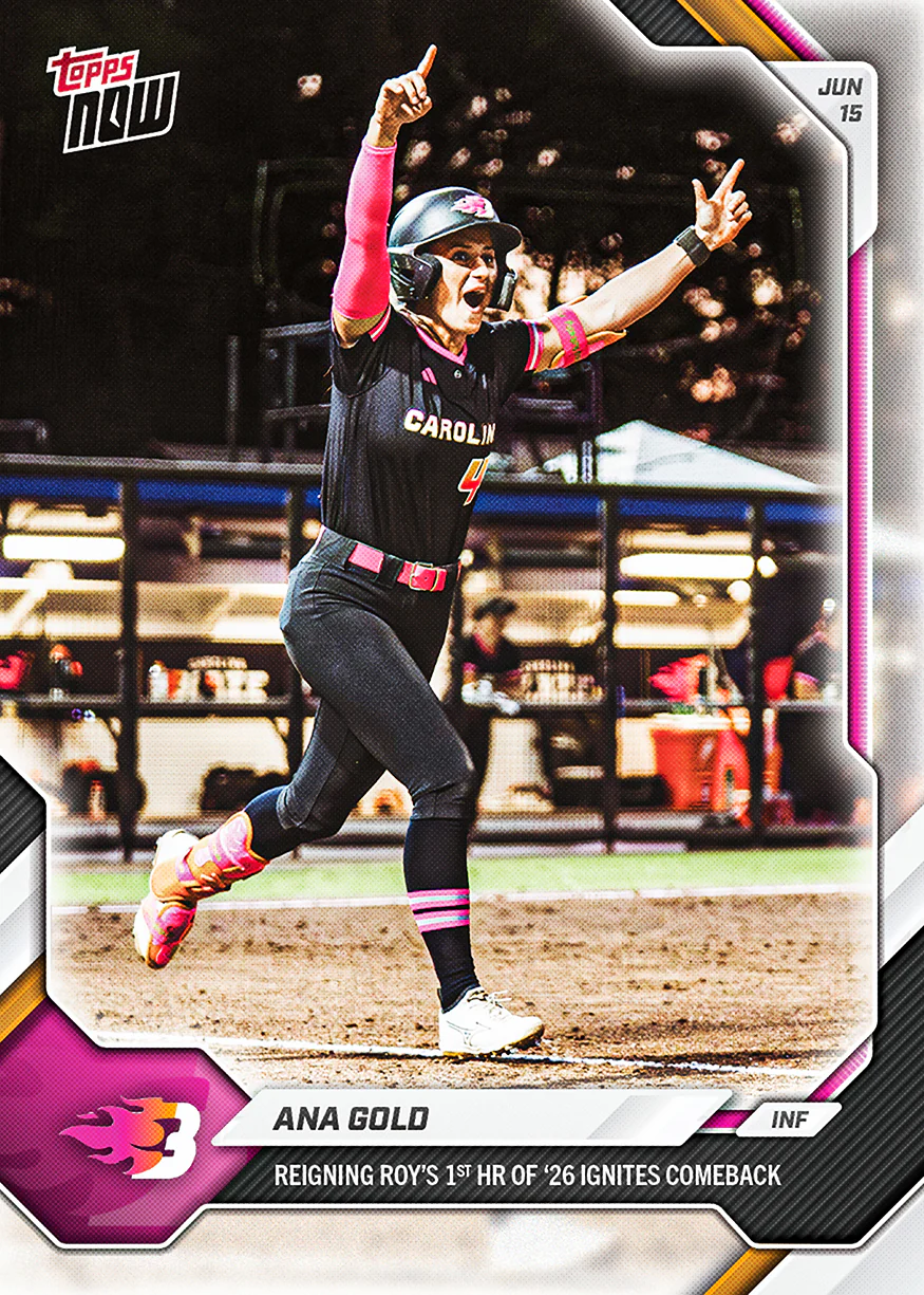 2026 AUSL Topps NOW #10 Ana Gold