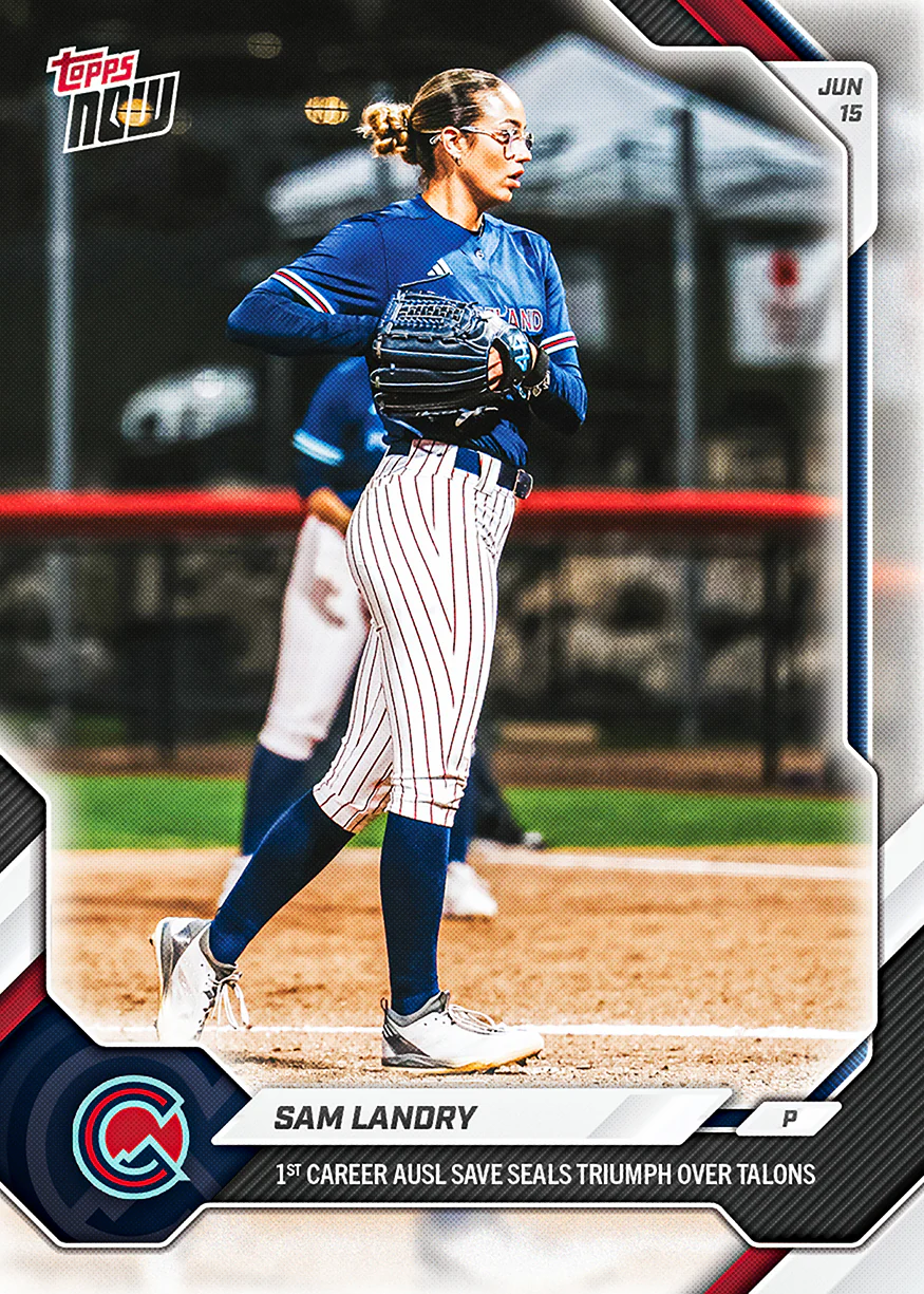 2026 AUSL Topps NOW #11 Sam Landry