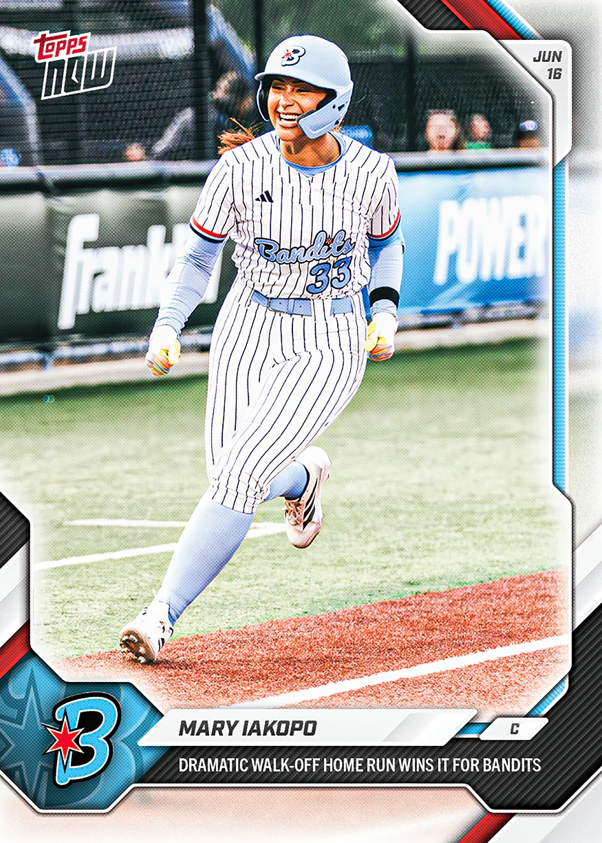 2026 AUSL Topps NOW #12 Mary Iakopo