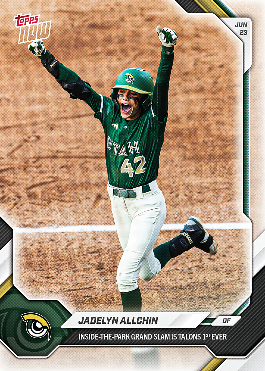 2026 AUSL Topps NOW #16 Jadelyn Allchin