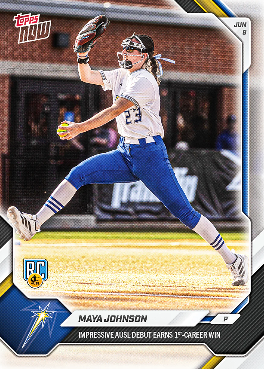 2026 AUSL Topps NOW #2 Maya Johnson