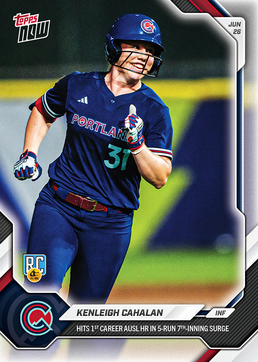 2026 AUSL Topps NOW #21 Kenleigh Cahalan