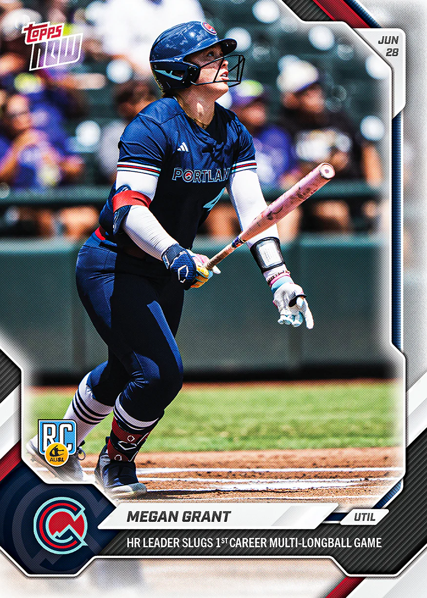 2026 AUSL Topps NOW #22 Megan Grant
