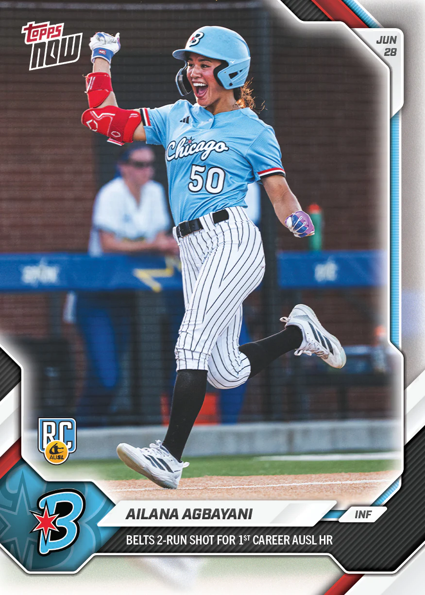 2026 AUSL Topps NOW #23 Ailana Agbayani