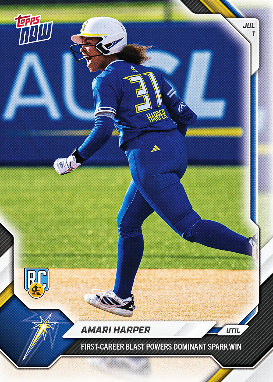 2026 AUSL Topps NOW #27 Amari Harper