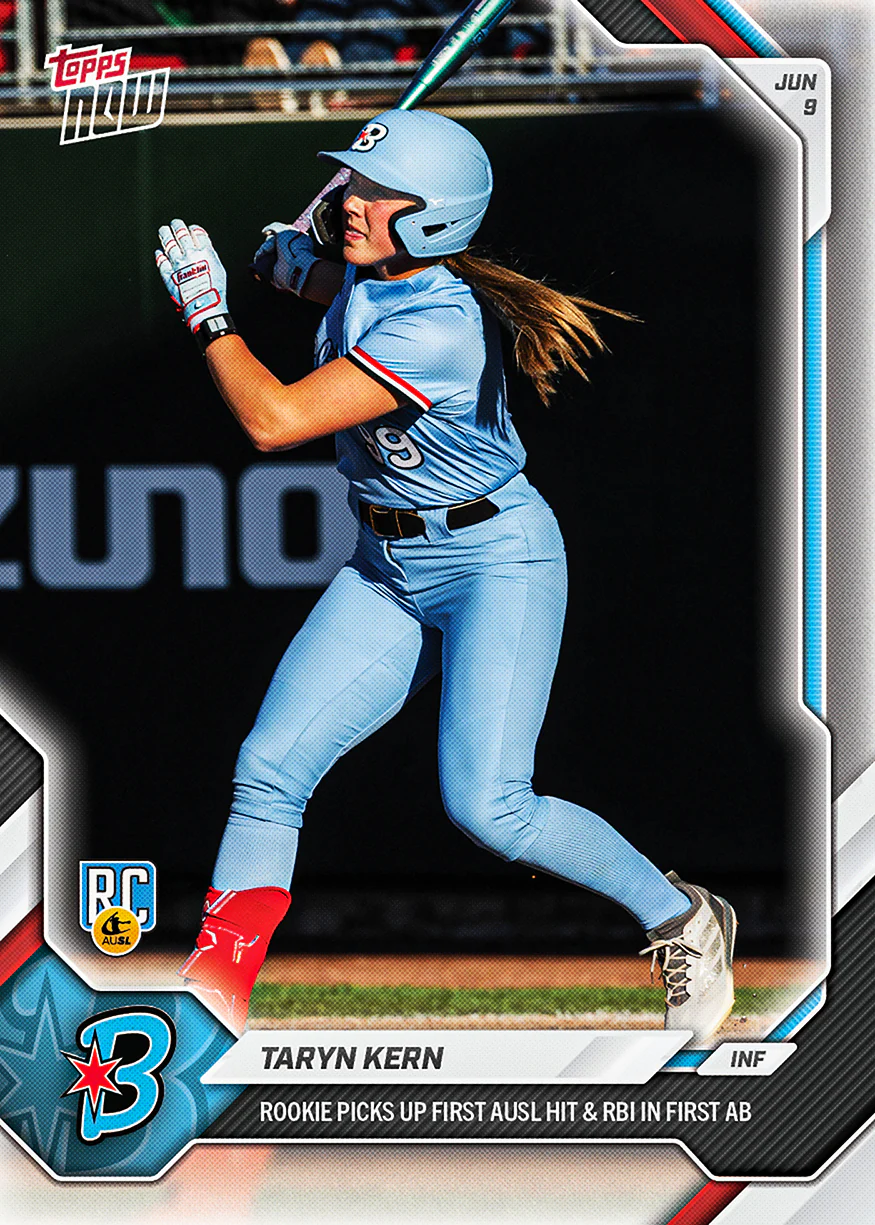 2026 AUSL Topps NOW #3 Taryn Kern