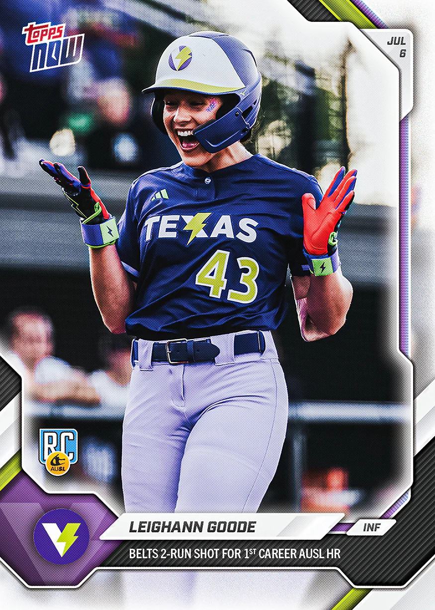 2026 AUSL Topps NOW #32 Leighann Goode