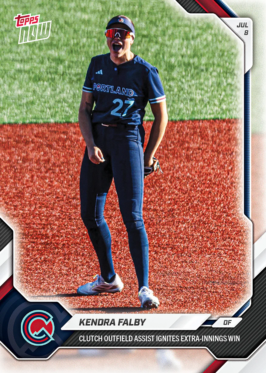 2026 AUSL Topps NOW #33 Kendra Falby