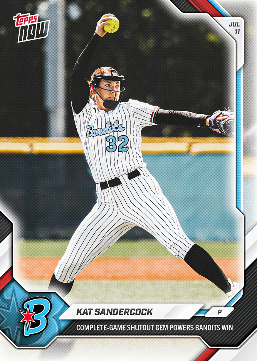 2026 AUSL Topps NOW #38 Kat Sandercock