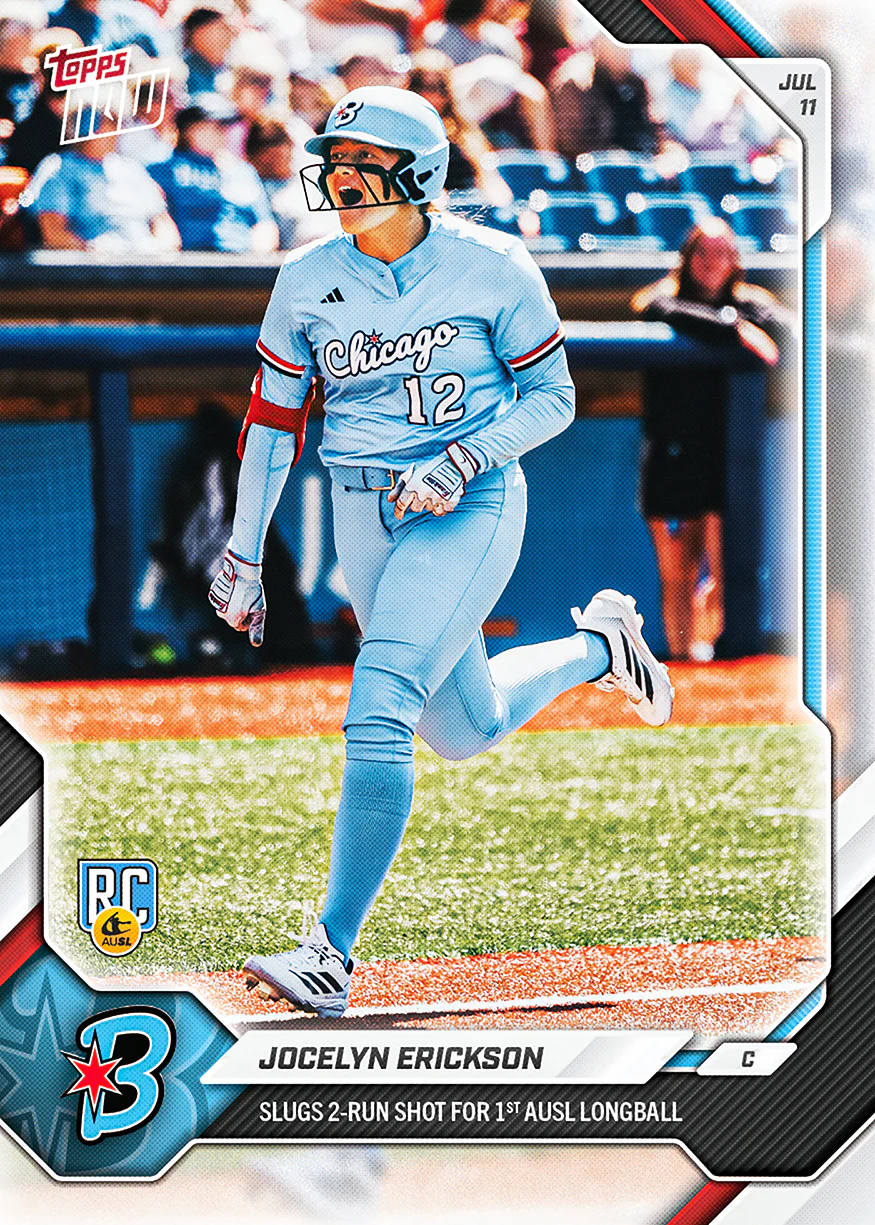2026 AUSL Topps NOW #39 Jocelyn Erickson