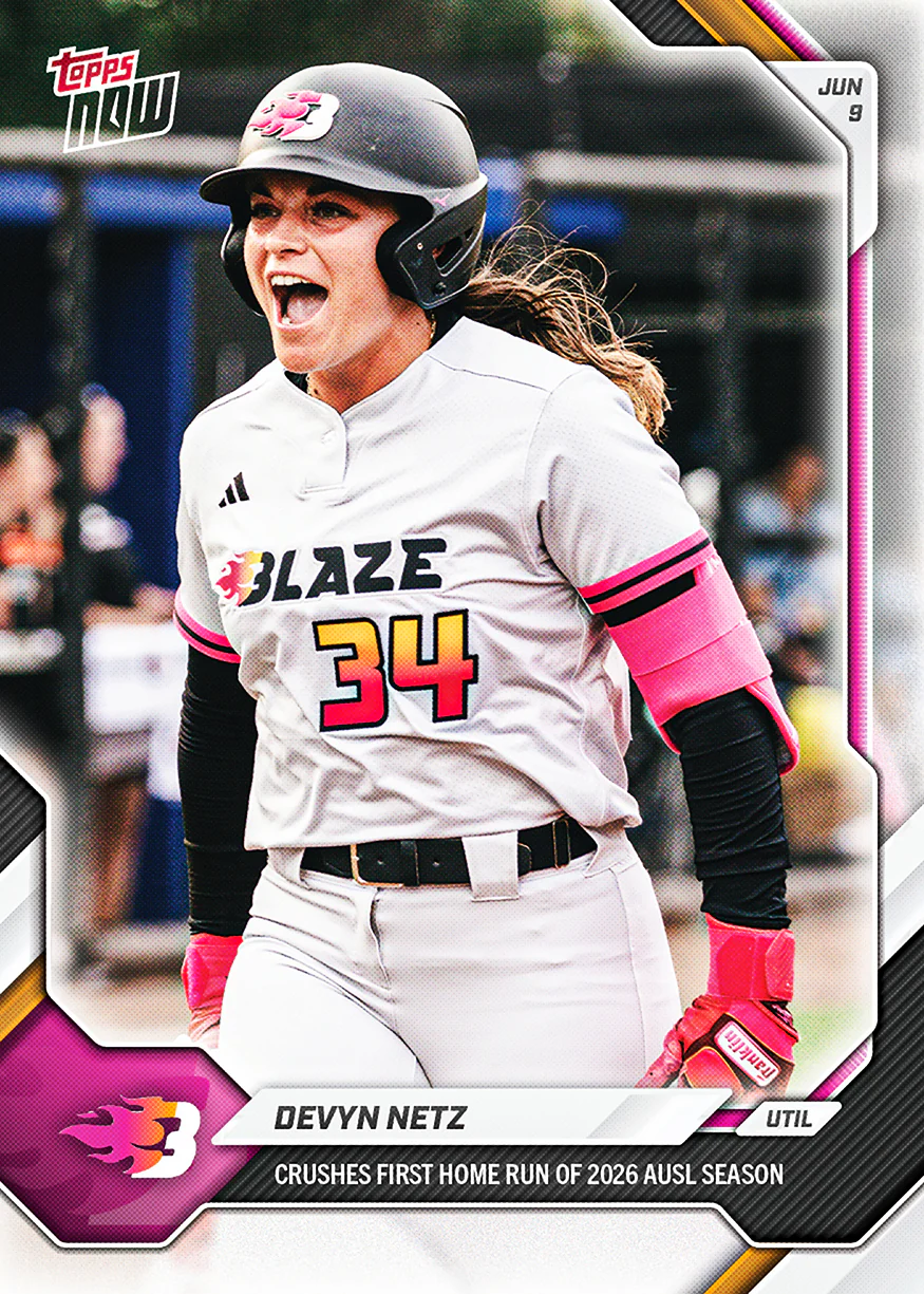 2026 AUSL Topps NOW #4 Devyn Netz
