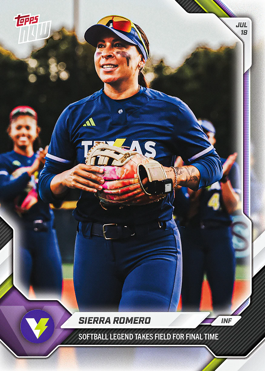 2026 AUSL Topps NOW #42 Sierra Romero