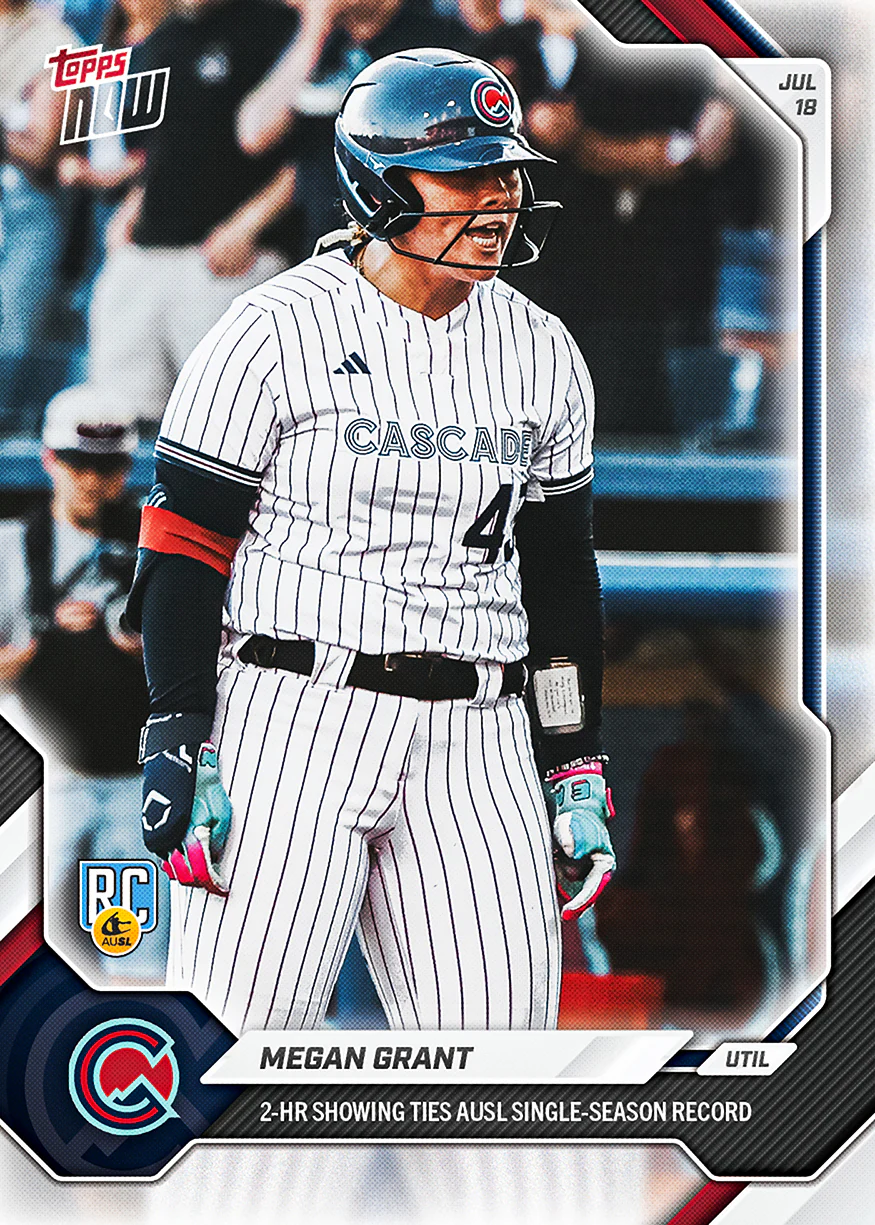 2026 AUSL Topps NOW #43 Megan Grant