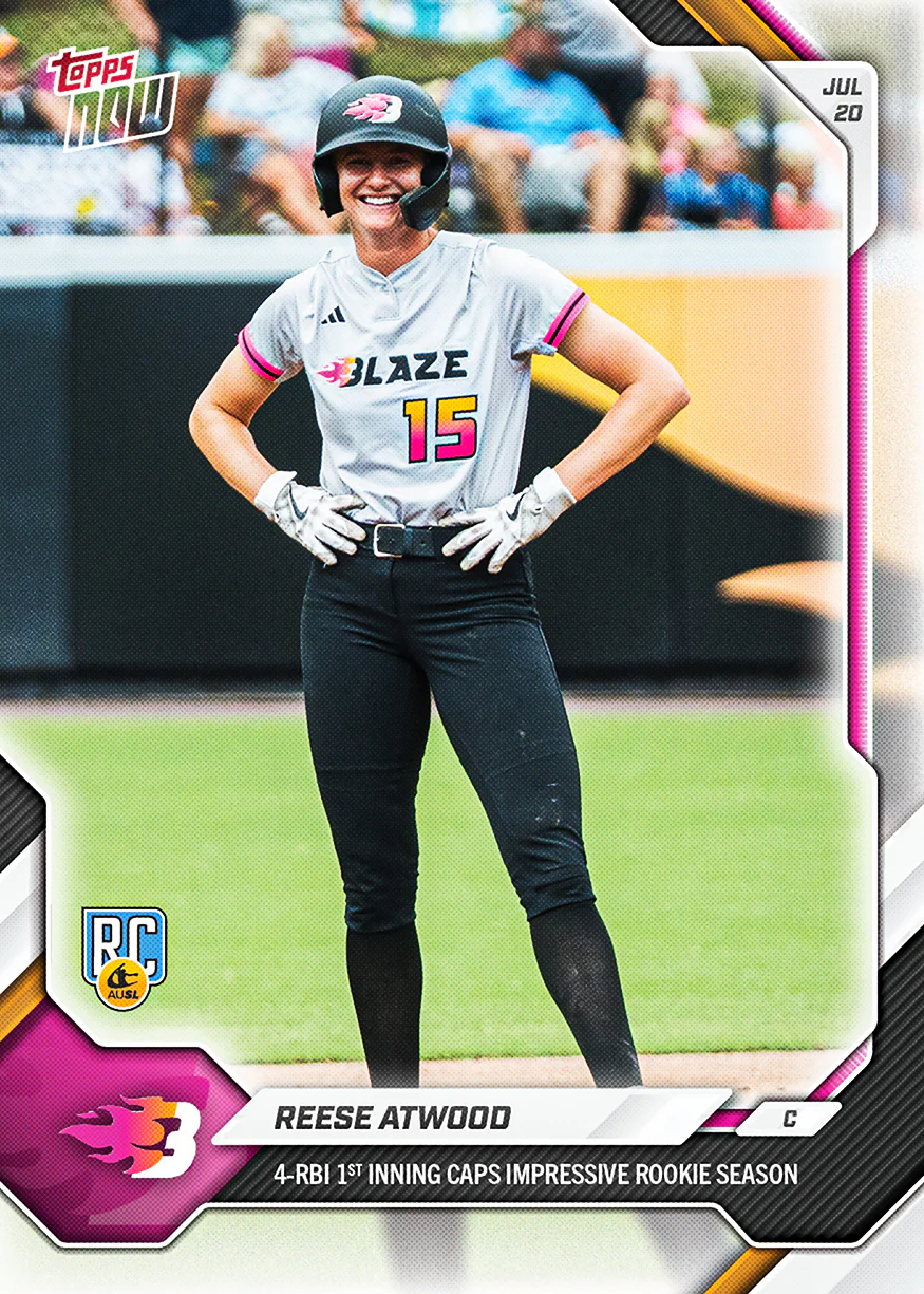 2026 AUSL Topps NOW #45 Reese Atwood