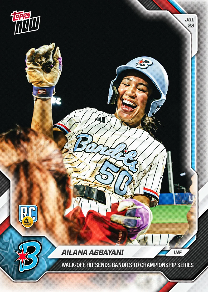 2026 AUSL Topps NOW #47 Ailana Agbayani
