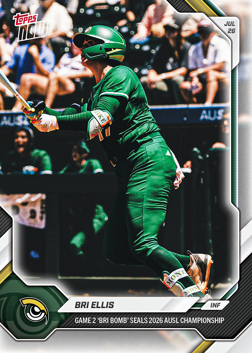 2026 AUSL Topps NOW #50 Bri Ellis