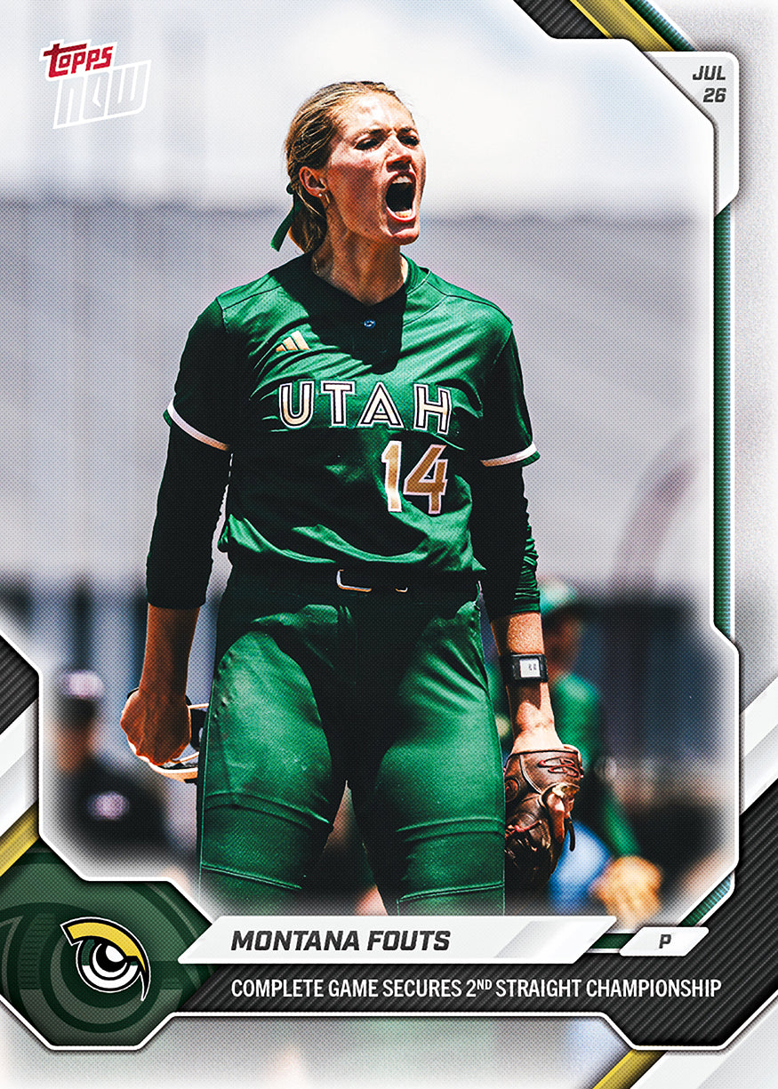 2026 AUSL Topps NOW #51 Montana Fouts