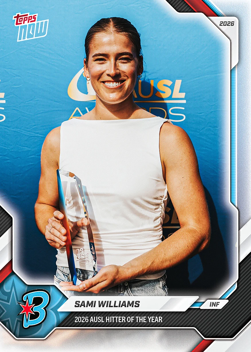 2026 AUSL Topps NOW #54 Sami Williams