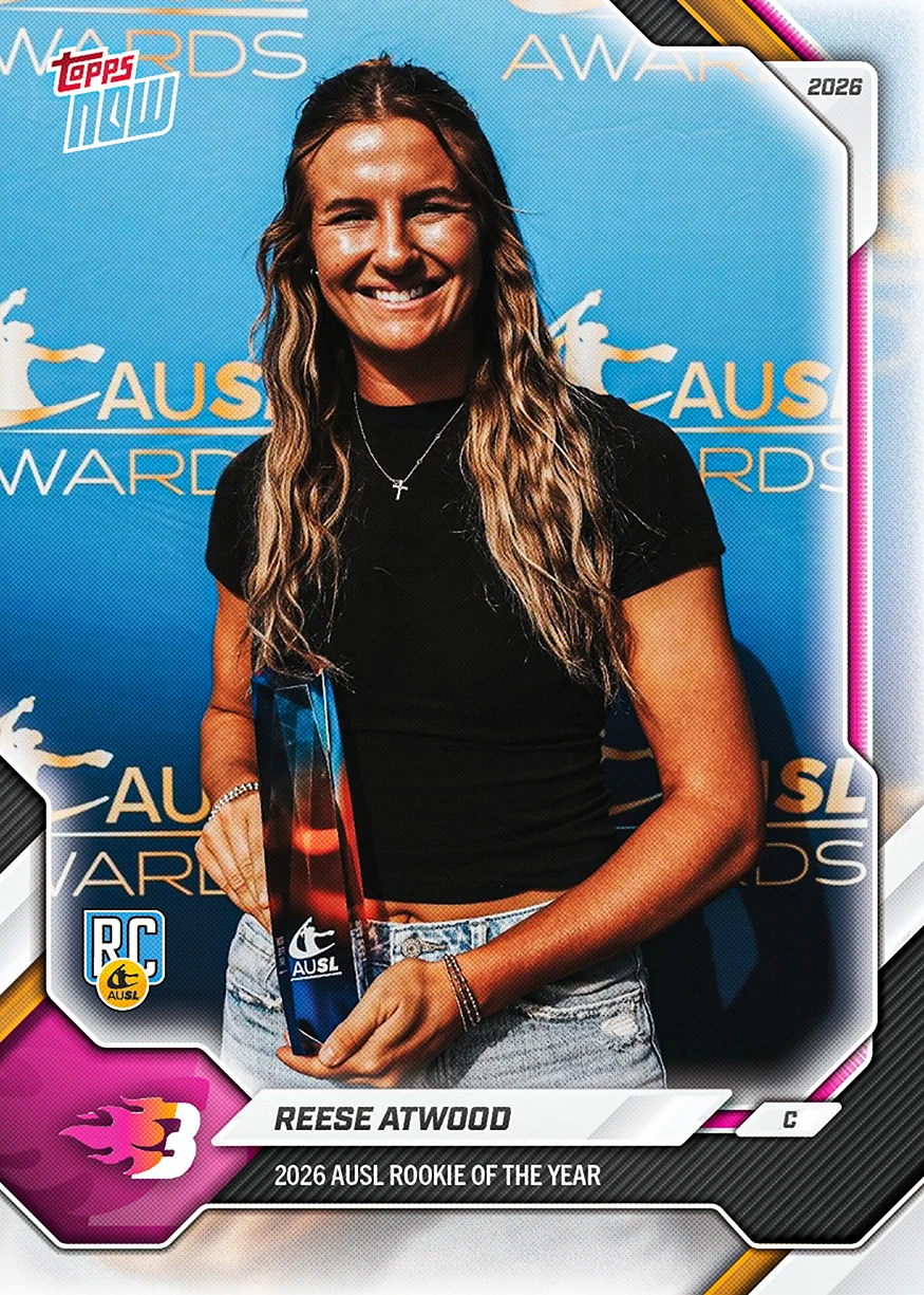 2026 AUSL Topps NOW #56 Reese Atwood
