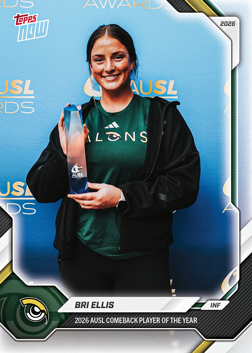 2026 AUSL Topps NOW #57 Bri Ellis