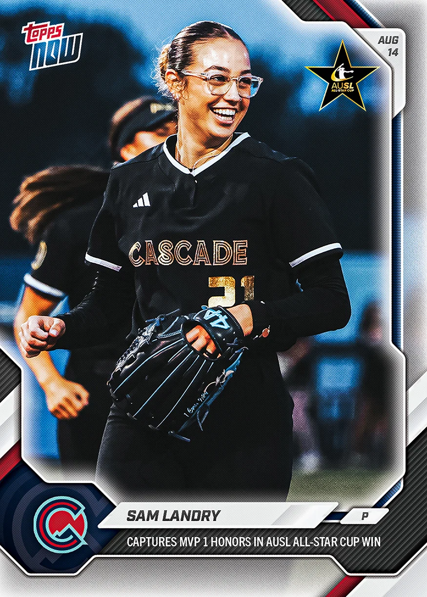 2026 AUSL Topps NOW #59 Sam Landry