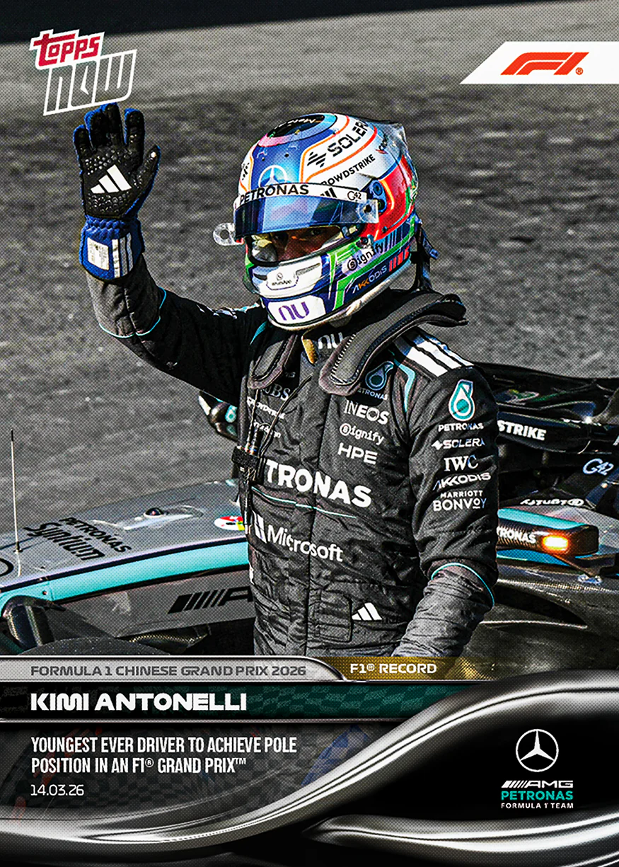 2026 Formula 1 Topps NOW #17 Kimi Antonelli