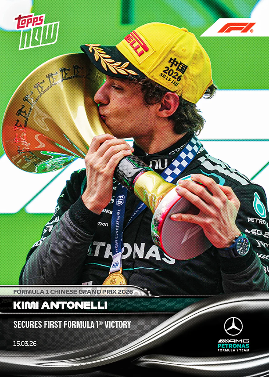 2026 Formula 1 Topps NOW #18 Kimi Antonelli